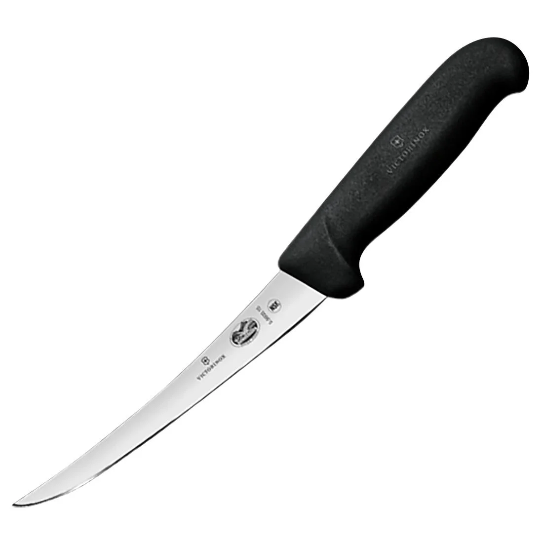 Victorinox Fibrox Boning Knife Narrow Curved Blade 15cm - Image 1
