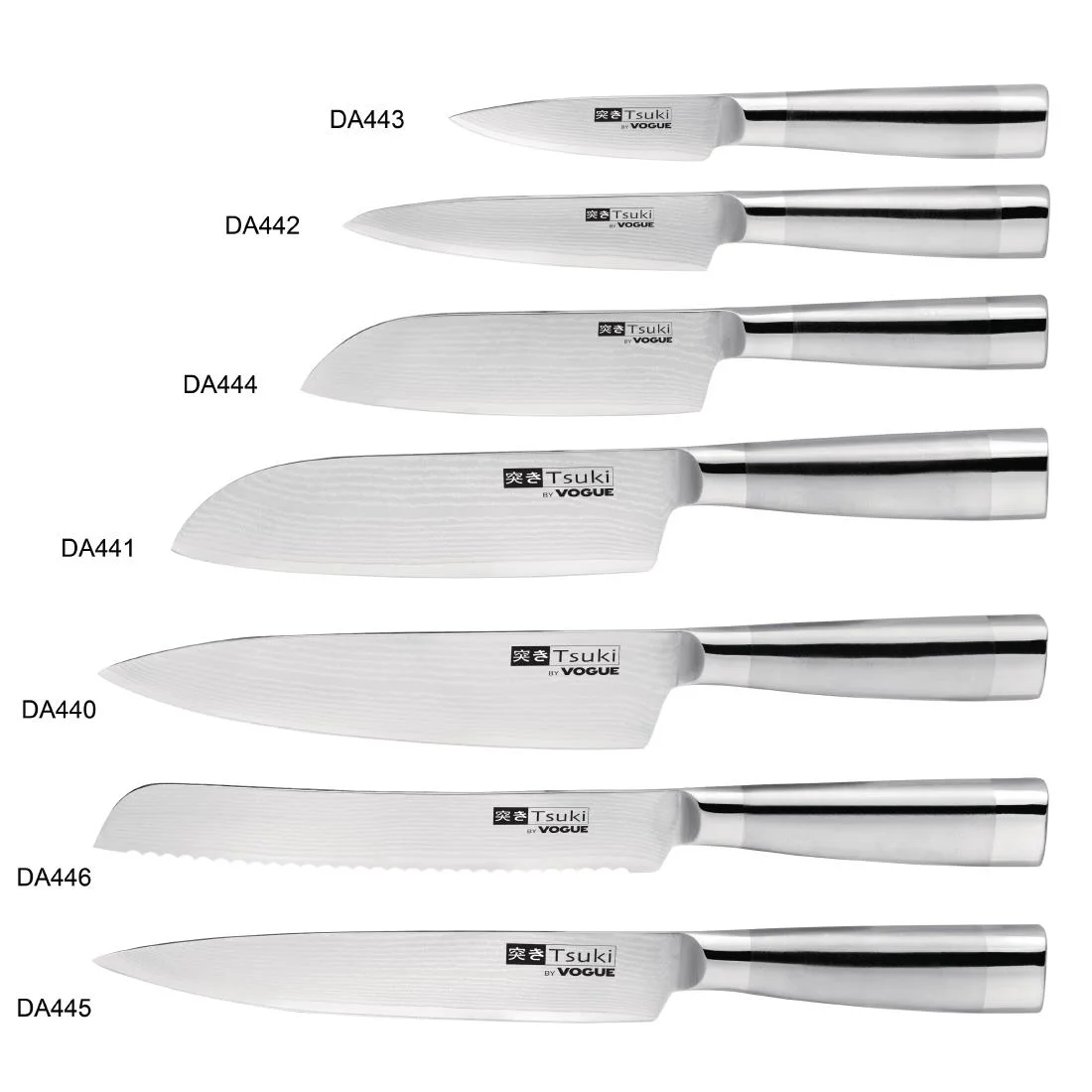 Tsuki Series 8 Paring Knife 8.8cm - Image 2