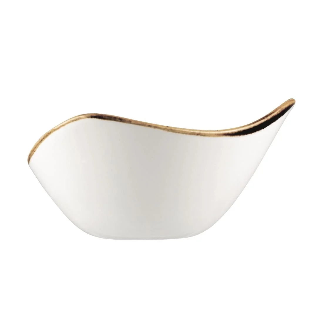 Churchill Stonecast Triangle Bowl Cornflower Blue 152mm - Image 2