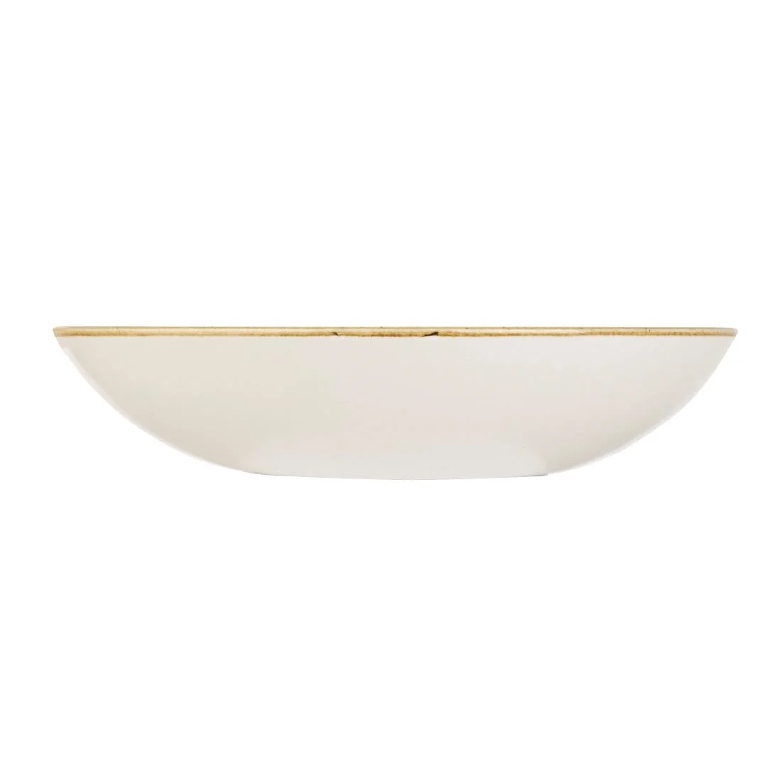 Churchill Stonecast Round Coupe Bowl Mustard Seed Yellow 248mm - Image 2