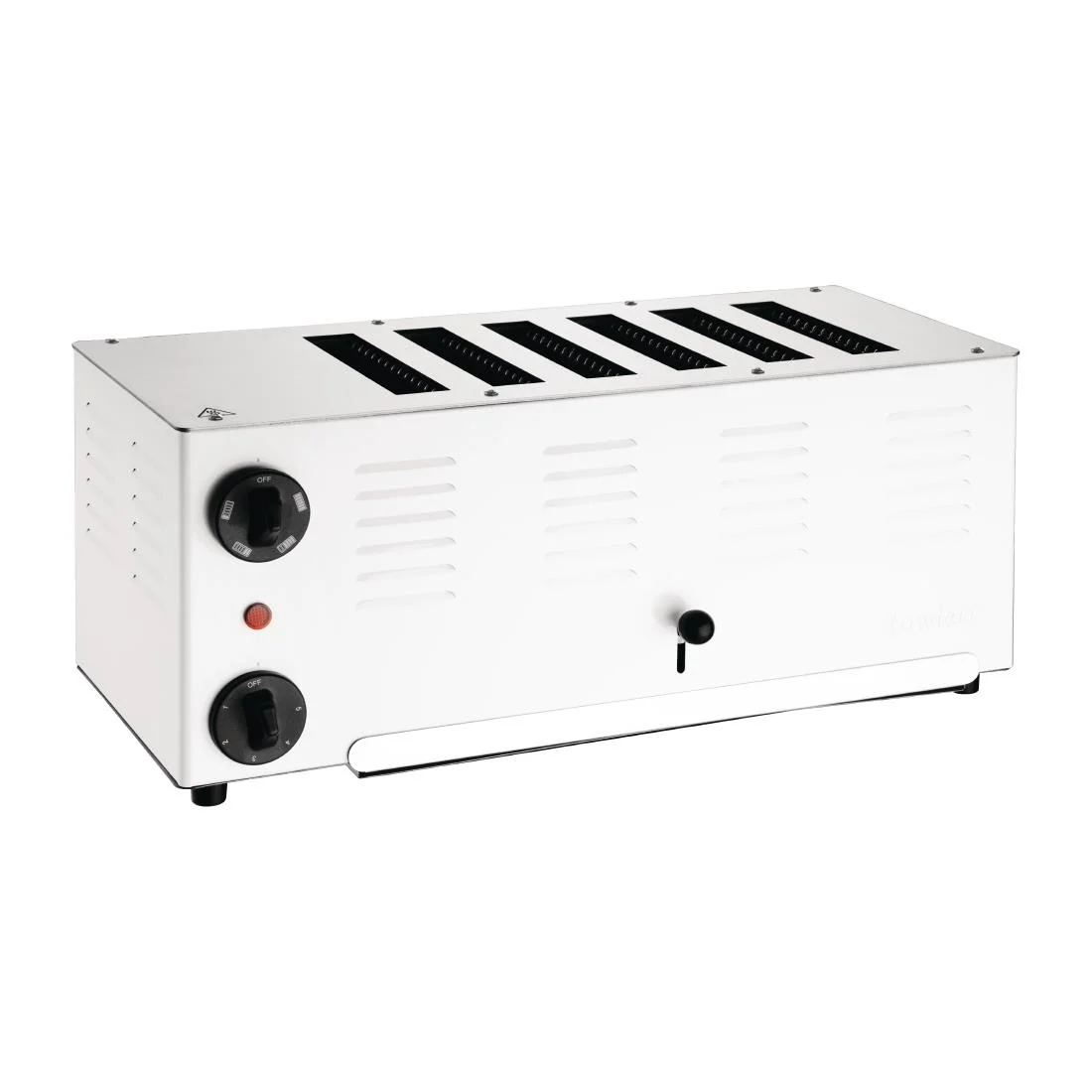 Rowlett Regent 6 Slot Toaster White with Duraheat Elements - Image 1