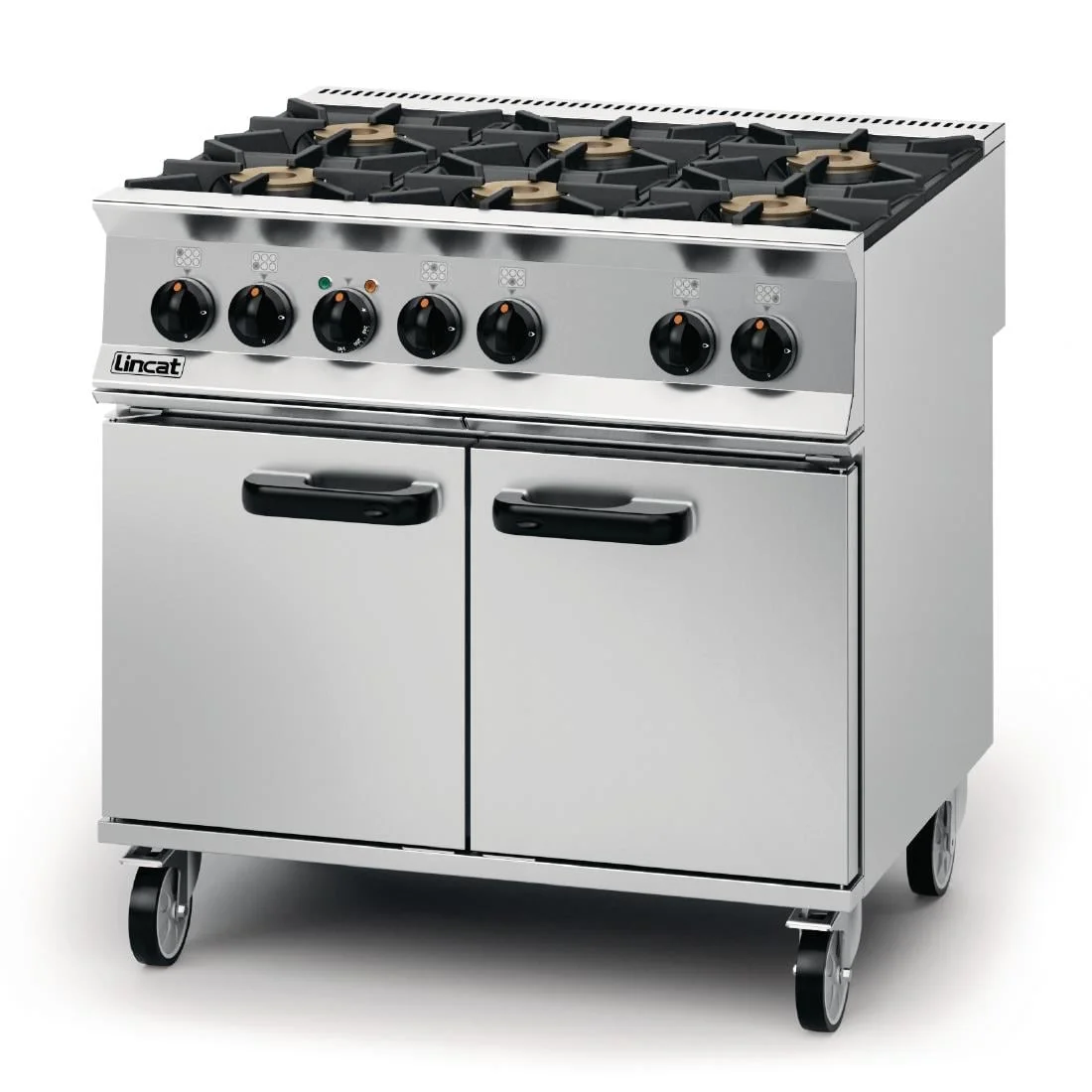 Lincat Opus 800 Propane Gas 6 Burner Dual Fuel Oven Range OD8007/P - Image 1
