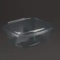 Vegware Compostable PLA Hinged-Lid Deli Containers 680ml / 24oz (Pack of 200) - Image 1