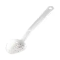 Matfer Bourgeat Exoglass Perforated Serving Spoon White 13" - Image 1