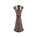 Olympia Banded Jigger Gunmetal 25ml/50ml - Image 1