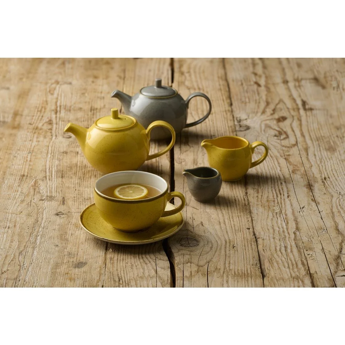 Churchill Stonecast Mustard Seed Saucers 156mm (12 Pack) - Image 2
