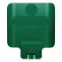 Rubbermaid Slim Jim Recycling Station Billboard Green