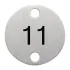 Olympia Table Numbers Silver (11-15)
