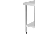 Vogue Single Sink with Double Drainer 1500mm - Image 2