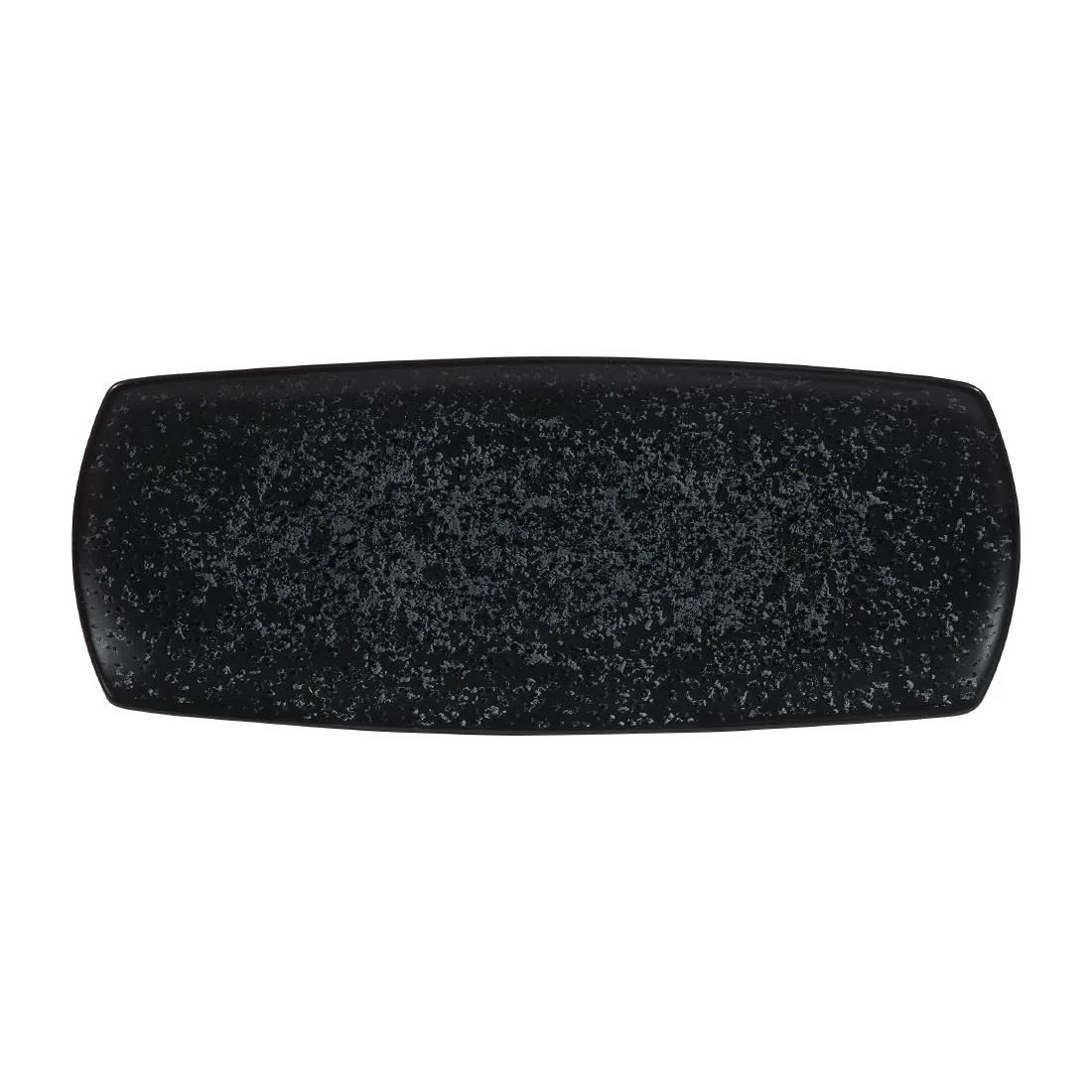 Churchill Menu Shades Caldera Ash Rectangular Plates 140mm (6 Pack) - Image 1