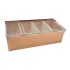 Beaumont 4 Part Stainless Steel Condiment Holder Copper Plated