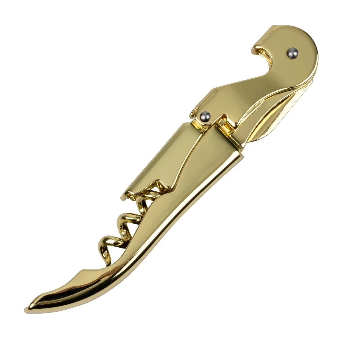 Beaumont Stainless Steel Waiter's Friend Gold Plated - Image 2