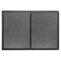 Olympia Faux Leather Menu Cover A5 Black - Image 2