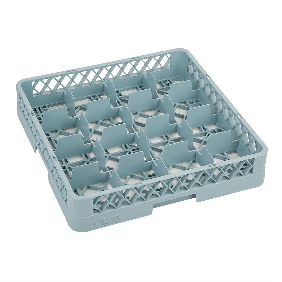 Vogue Glass Rack 16 Compartments - Image 1