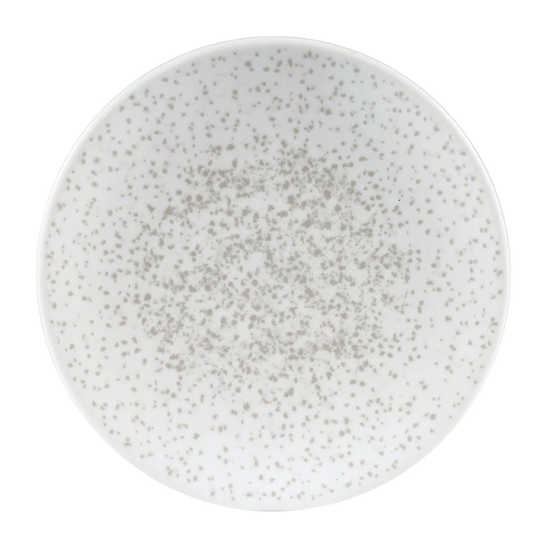 Churchill Menu Shades Caldera Coupe Plates Chalk White 155mm (6 Pack) - Image 1