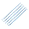 Fiesta Compostable Individually Wrapped Bendy Paper Straws Black (Pack of 250) - Image 1