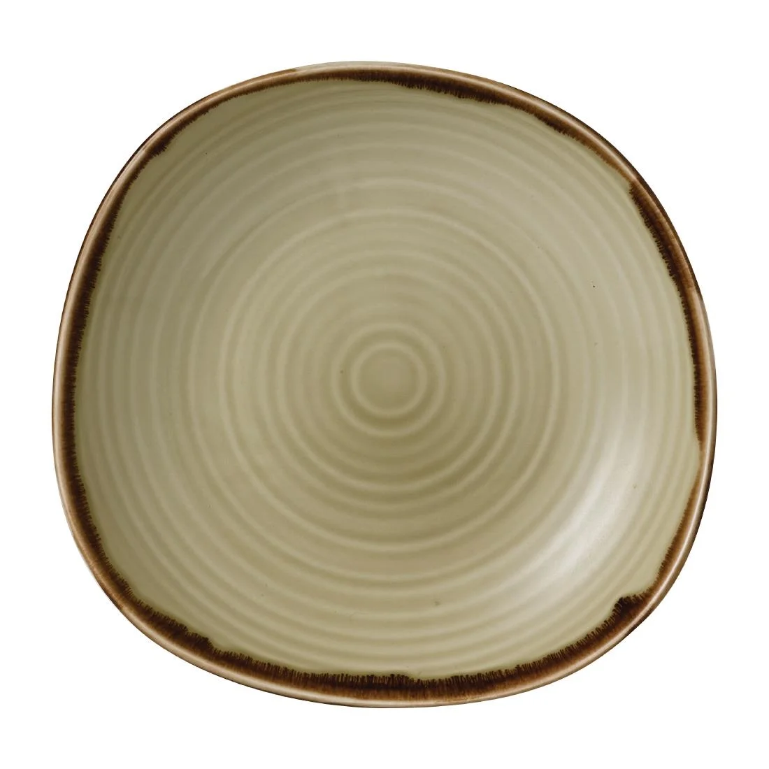 Dudson Harvest Organic Coupe Wobbly Bowls 295mm Linen (6 Pack) - Image 1