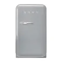 Smeg 50s Retro Mini Bar Fridge Silver - Image 1