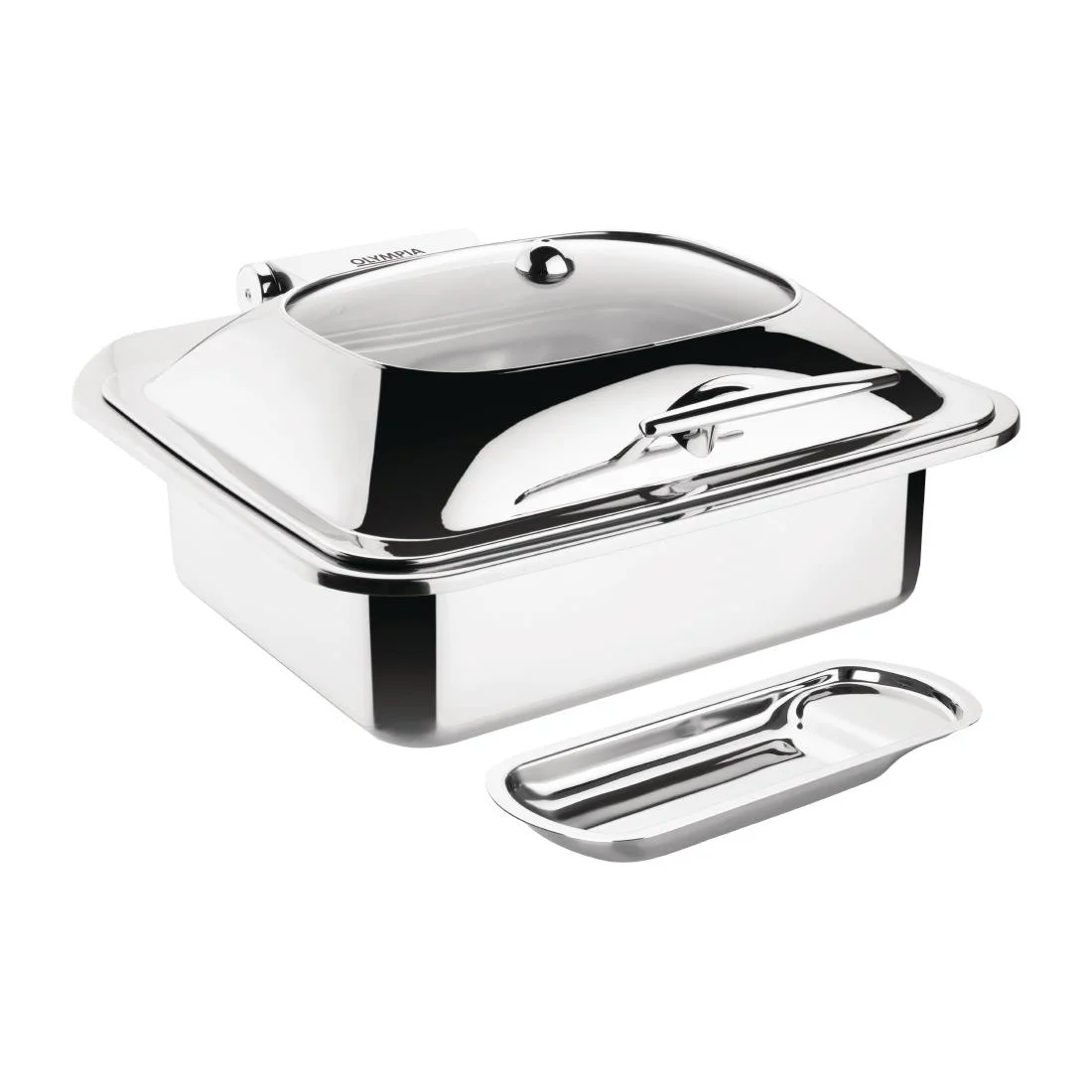 Olympia 1/2 GN Induction Chafer - Image 1