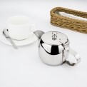 Olympia Non-Drip Teapot Stainless Steel 15oz