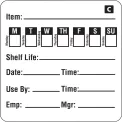 Freezable Day of the Week Labels - Image 1
