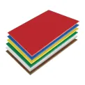 Hygiplas Low Density 6-Piece Chopping Board Set 600x450x10mm - Image 1