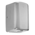 Dryflow Turboforce Junior PLUS Hand Dryer Brushed Satin - Image 1