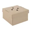 Fiesta Compostable Fold-Out Burger Boxes (100 Pack) - Image 1