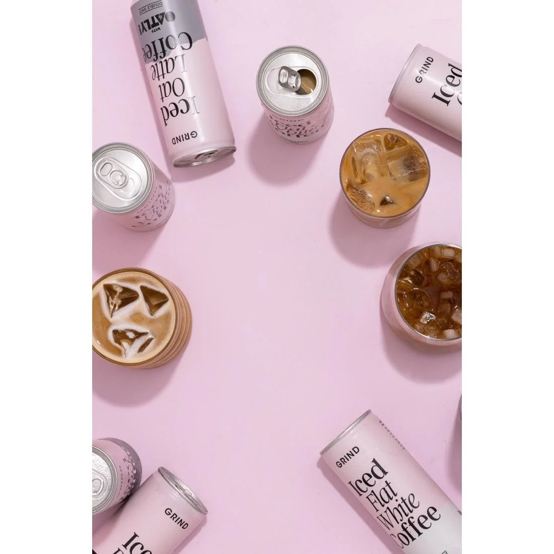 Grind Iced Caramel Latte Coffee Cans 250ml (8 Pack) - Image 3