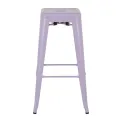 Bolero Bistro Metal High Stools Lilac Pop (4 Pack) - Image 1
