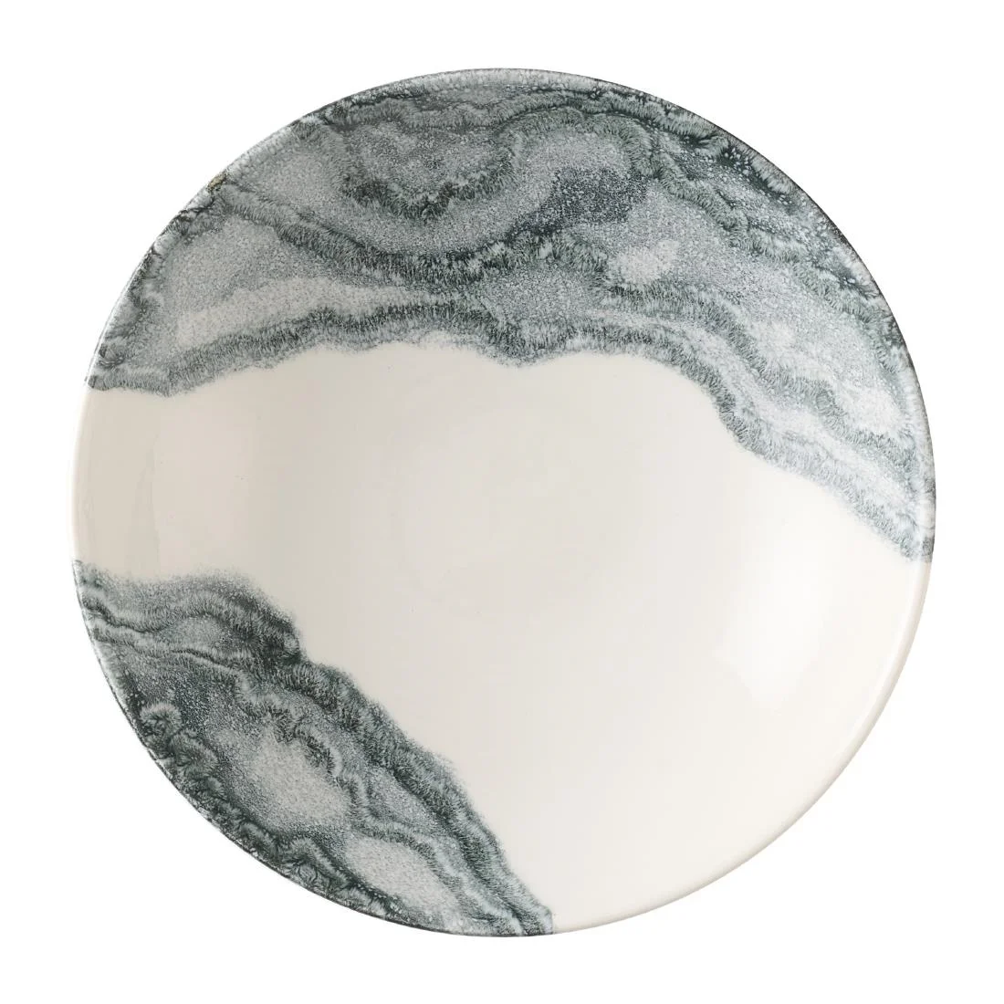 Churchill Tide Black Coupe Bowls 185mm (12 Pack) - Image 1