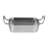 Olympia Table Presentation Rectangular Dish Stainless Steel 140x90mm