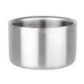 Olympia Double Wall Stainless Steel Wine and Champagne Coaster - Image 1