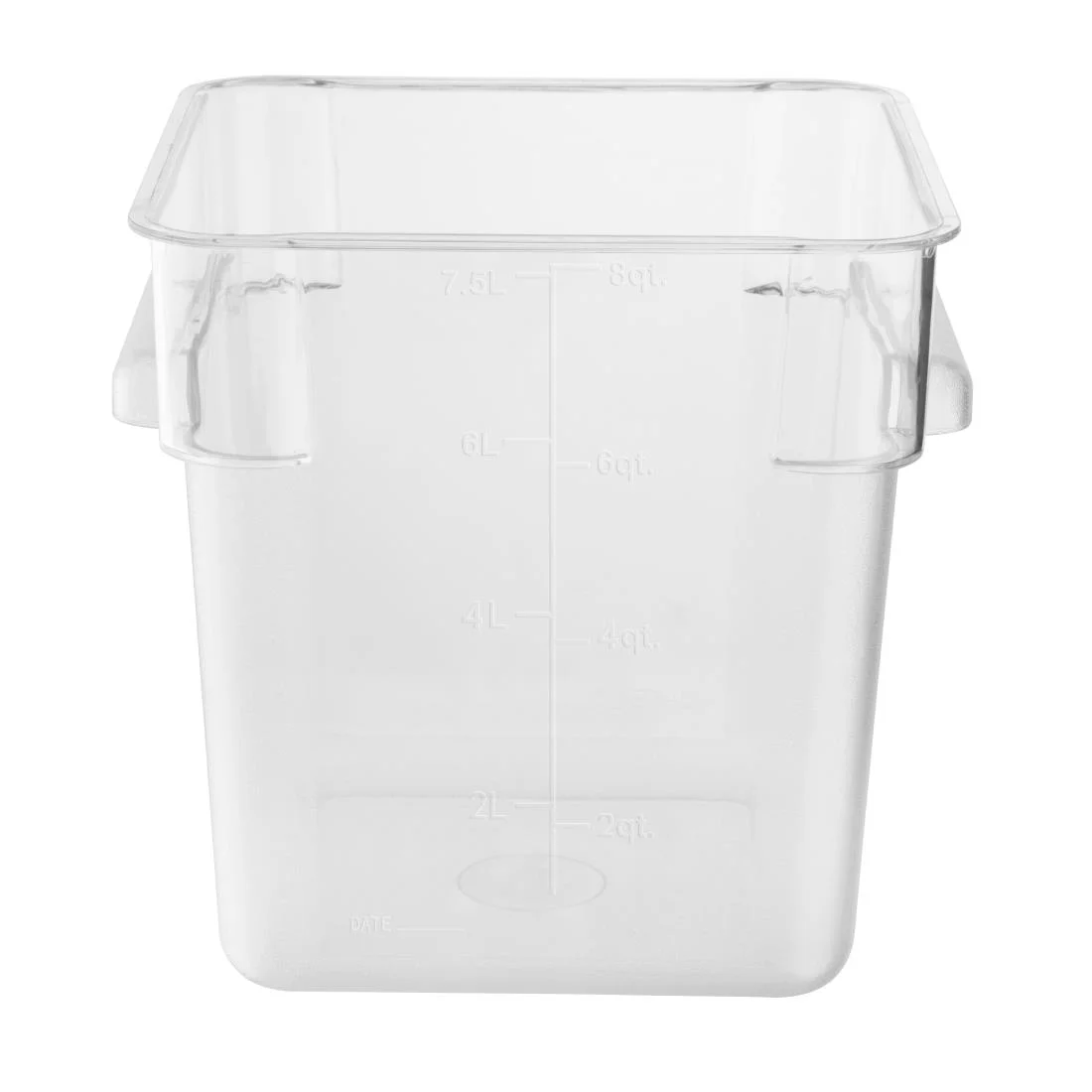 Hygiplas ABS Square Storage Container 7Ltr - Image 2