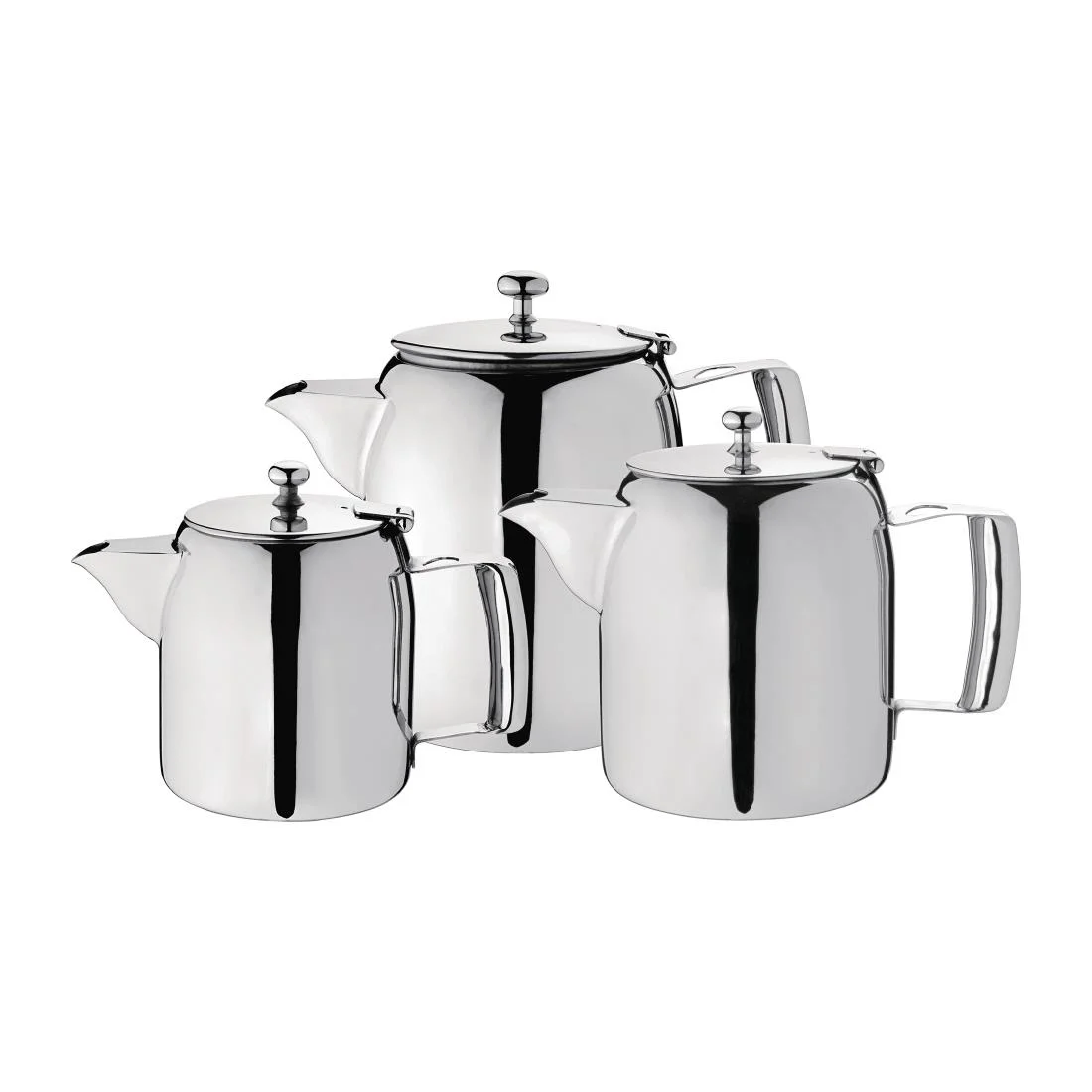 Olympia Cosmos Teapot Stainless Steel 20oz - Image 2