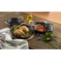 Samuel Groves Cast Iron Double Handle Square Grill Pan 26cm - Image 2
