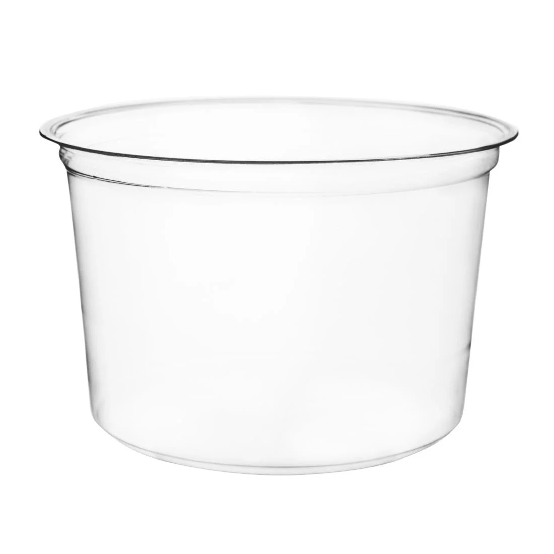Vegware Round PLA Deli Pots 455ml (500 Pack) - Image 1
