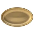 Utopia Artemis Oval Platters Rumbled Gold 300x180mm (6 Pack) - Image 1