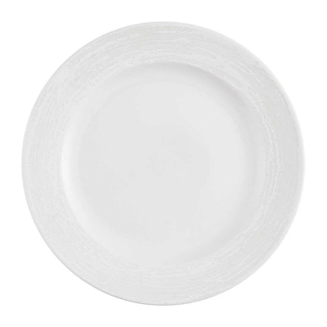 Churchill Inked Elements Profile Rimmed Plates Ice 210mm (12 Pack) - Image 1