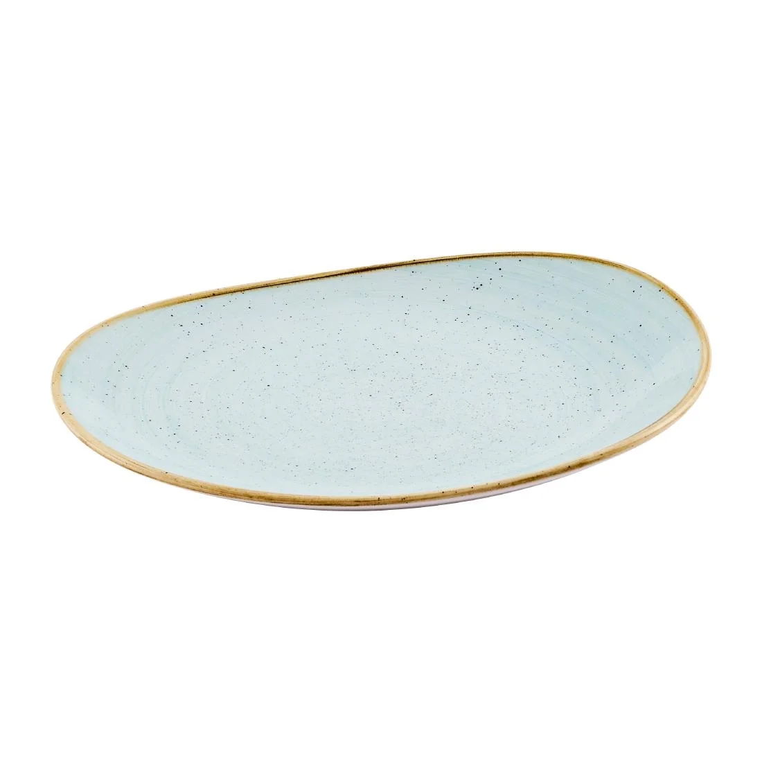 Churchill Stonecast Opal Plates Duck Egg Blue 210mm (12 Pack) - Image 2