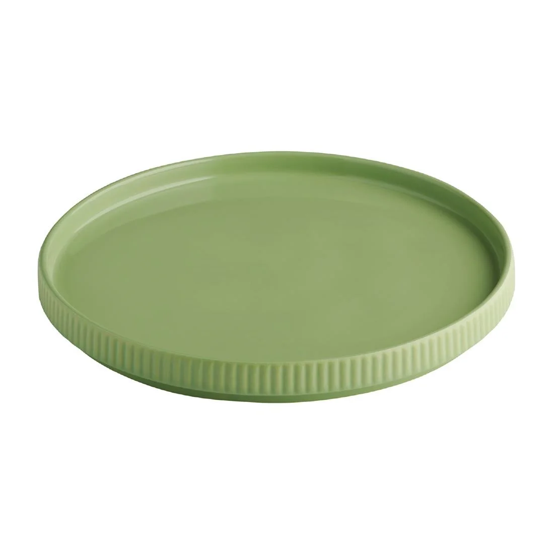APS THE GRID Porcelain Plates Sage 230mm (3 Pack) - Image 2