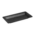 APS FROSTFIRE Black & Silver Non-Stick Tray GN 1/3 325x176mm - Image 1