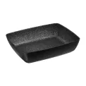 APS FROSTFIRE Black & Silver Non-Stick Bowl GN 1/2 325x265mm - Image 1