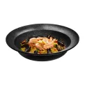 APS FROSTFIRE Black & Silver Non-Stick Coated Bowl 450mm - Image 2