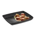 APS FROSTFIRE Black & Silver Non-Stick Bowl GN 1/2 325x265mm - Image 2