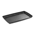 APS FROSTFIRE Black & Silver Non-Stick Bowl GN 1/1 530x325mm - Image 1
