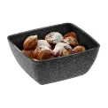 APS FROSTFIRE Black & Silver Non-Stick Bowl GN 1/6 176x162mm - Image 2