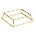 APS MULTI Gold Buffet Stand 180x180x50mm - Image 1