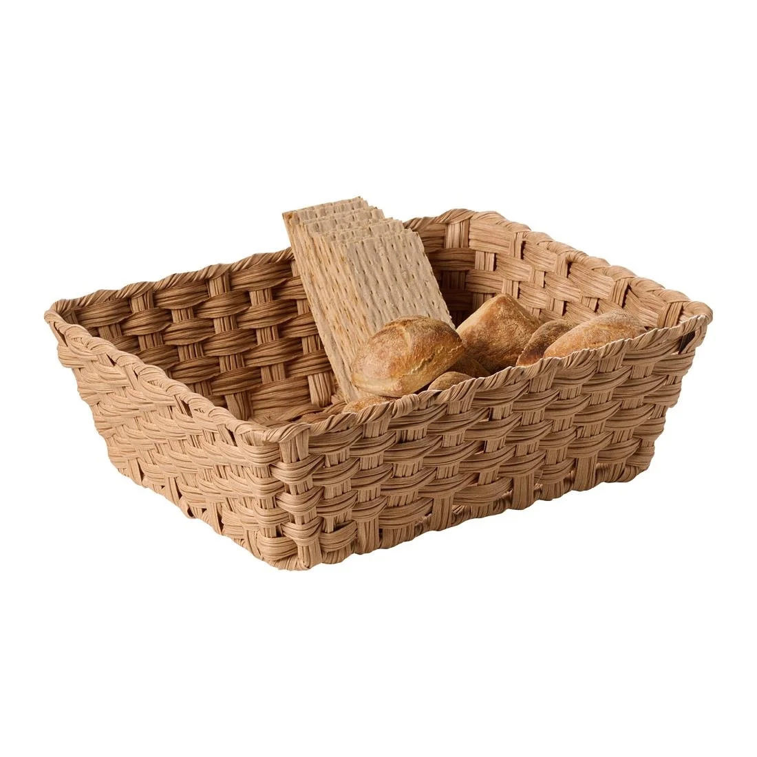 APS TWIRL Brown Basket GN 1/2 325x265mm - Image 2