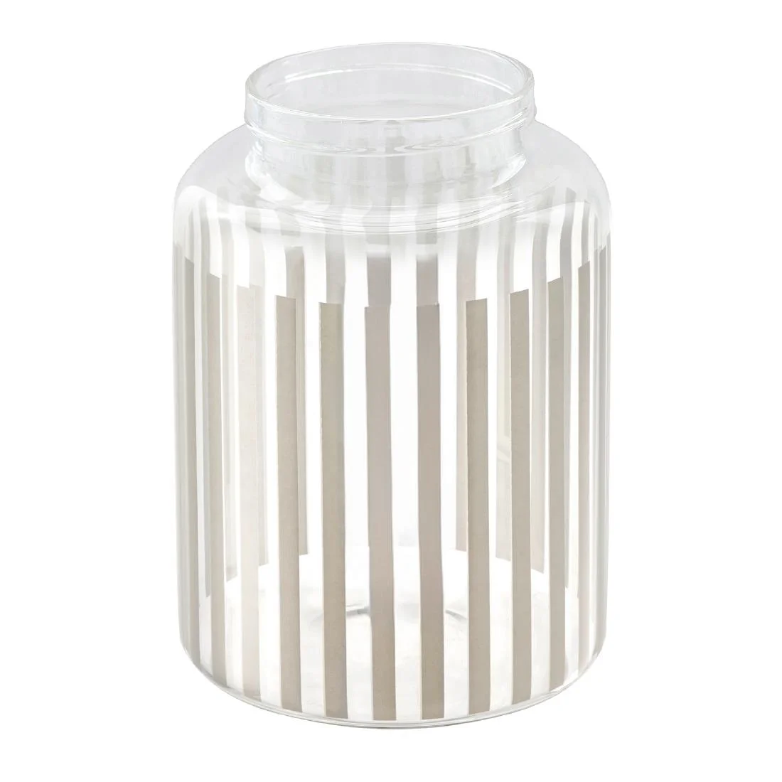 APS DISPENSA Glass Dosing Dispenser Transparent & Grey 1.7Ltr - Image 2
